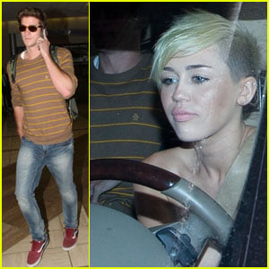 Miley Cyrus And Liam Hemsworth Kissing In Car Video