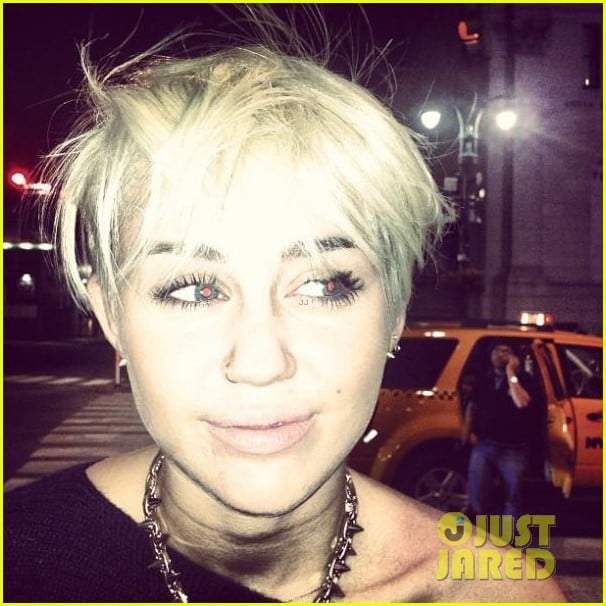 Miley Cyrus Haircut Before And After