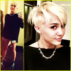 Miley Cyrus New Hairstyle 2012