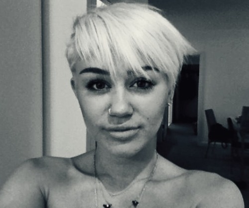 Miley Cyrus Short Hair Tumblr