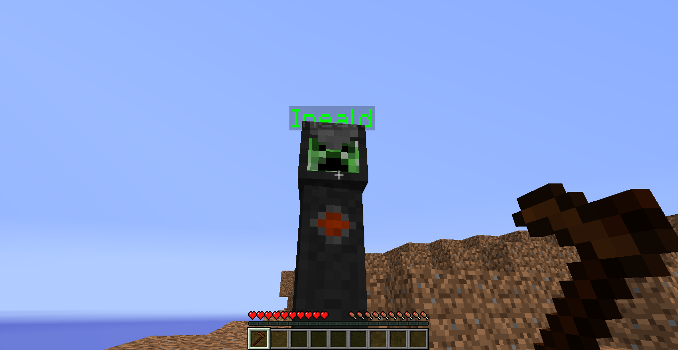 Minecraft Creeper Skin No Arms