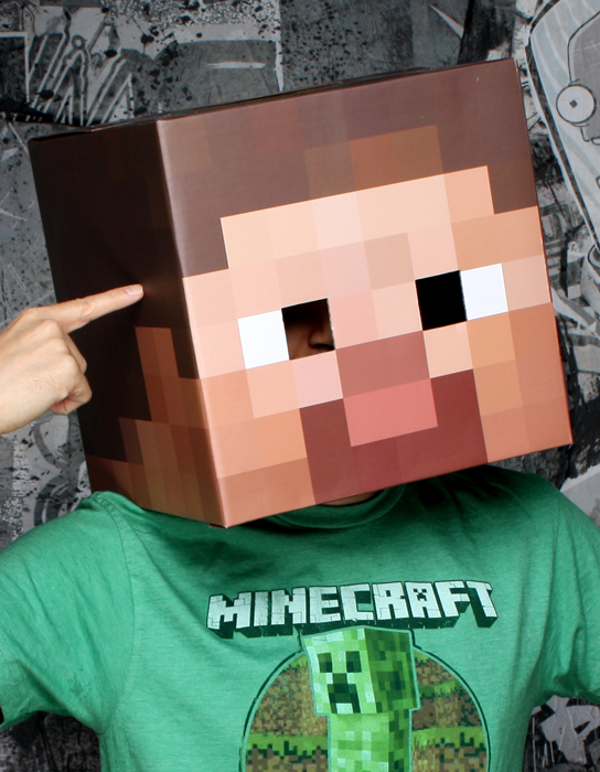Minecraft Steve Costume Template