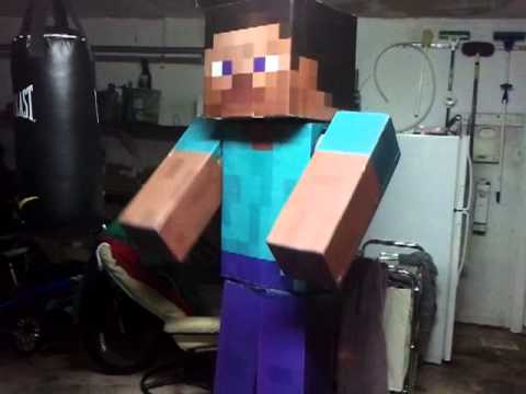 Minecraft Steve Costume Tutorial