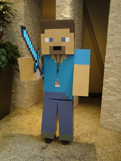 Minecraft Steve Costume Tutorial
