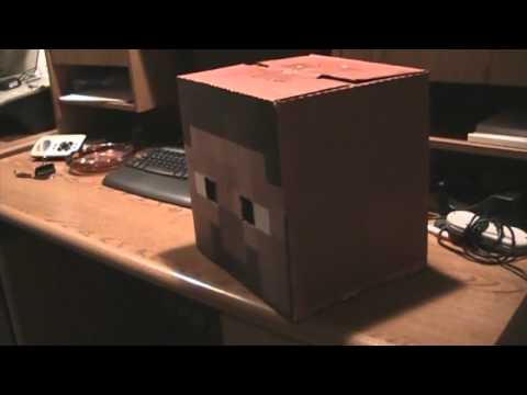 Minecraft Steve Head Costume