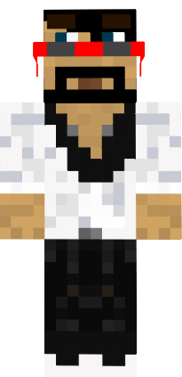 Minecraft Style Captainsparklez Skin