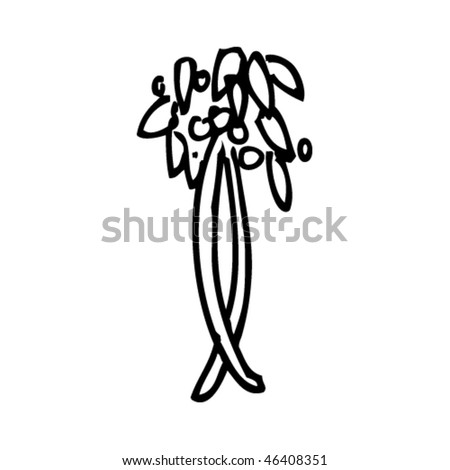 Mistletoe Cartoon Drawing