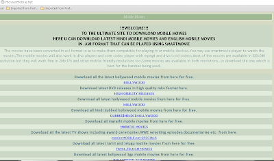 Mobile Movies Download Sites
