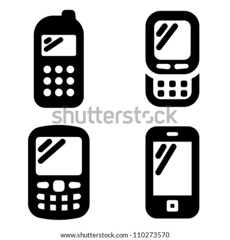 Mobile Phone Logo Vector