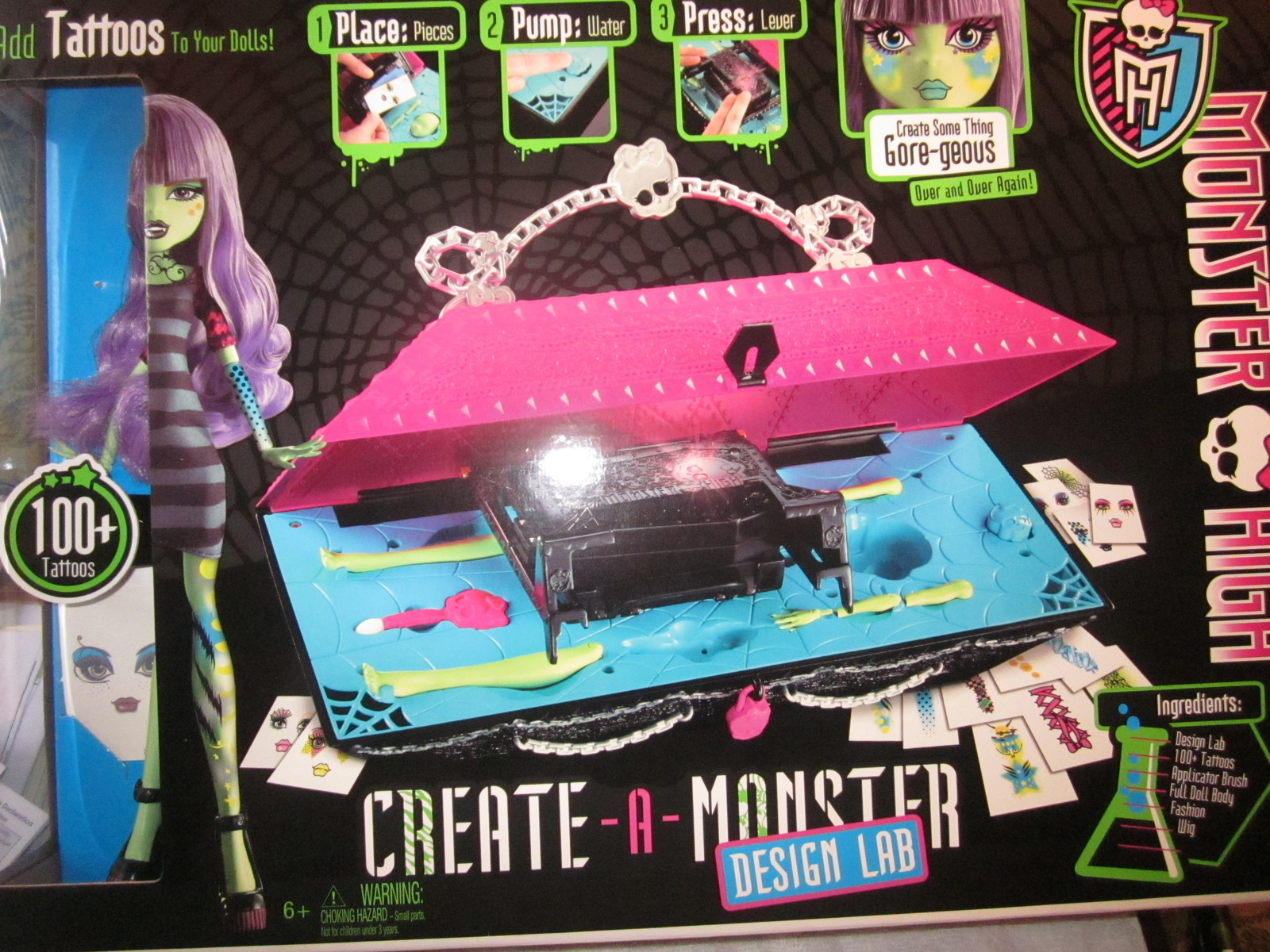Monster High Create A Monster Design Lab Directions