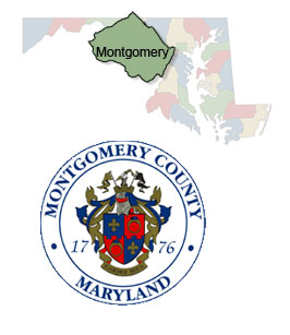 Montgomery County Map Maryland