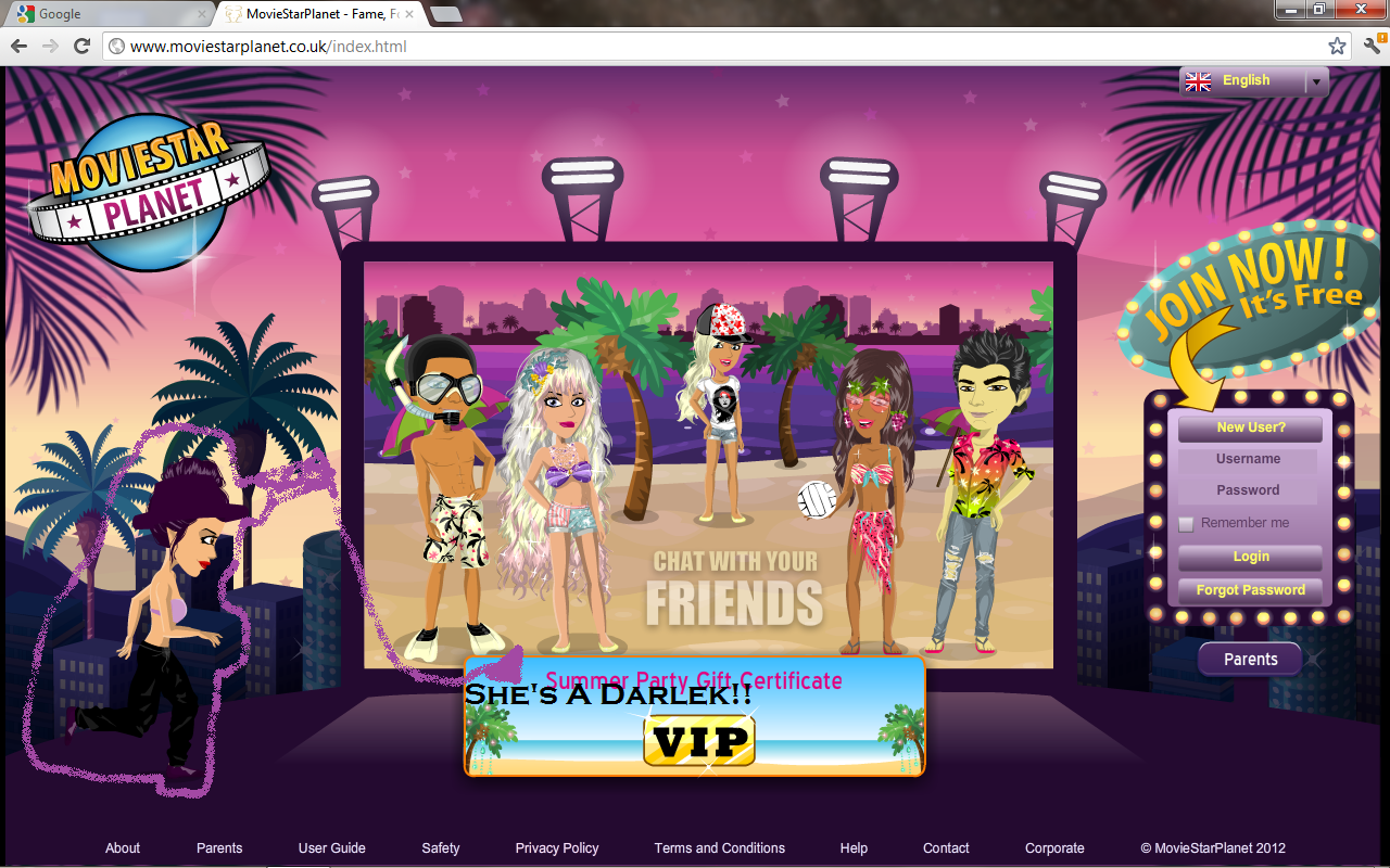 Moviestarplanet Anonymous