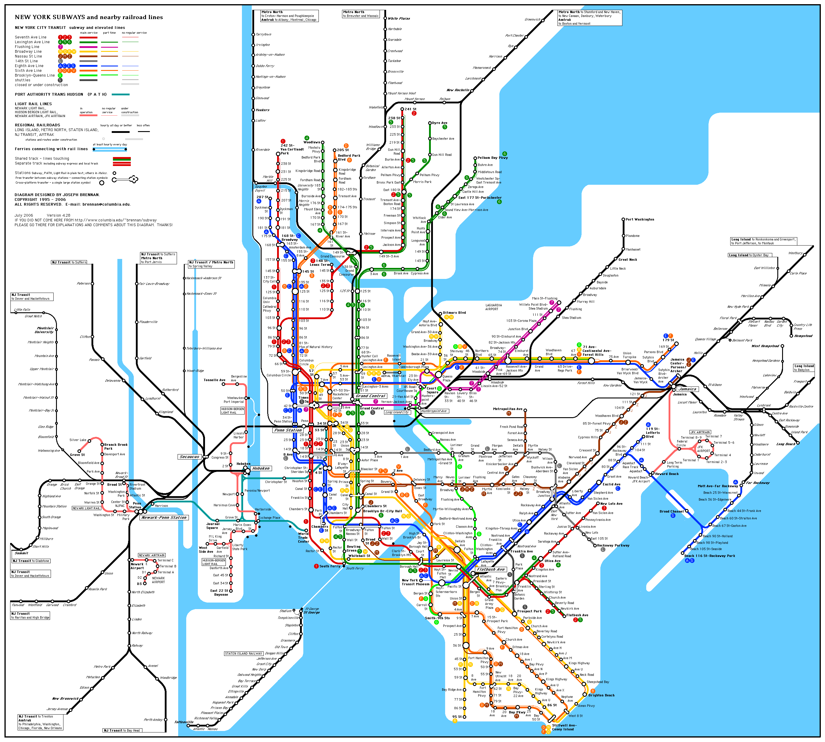 Mta Nyc Subway Map Manhattan