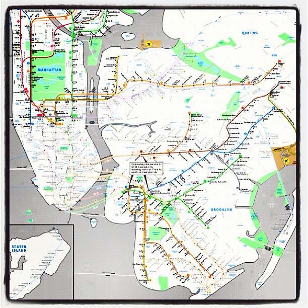 Mta Nyc Subway Map Sandy