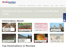 Mumbai Local Train Fare Chart 2012