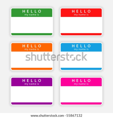 Name Tags Designs Free