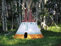 Native American Tipi Designs