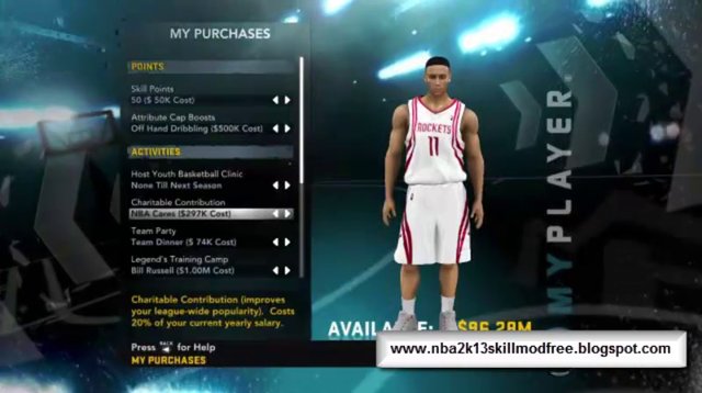 Nba 2k13 My Player