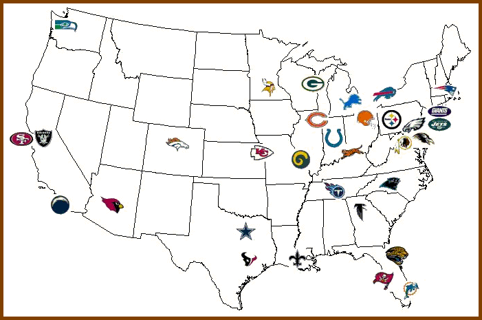 Nba Teams Map