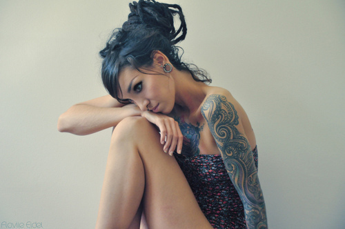 Neck Tattoos For Girls Tumblr