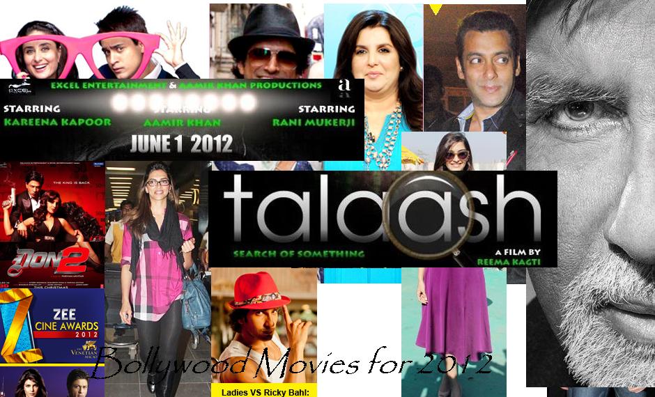 New Upcoming Movies 2012