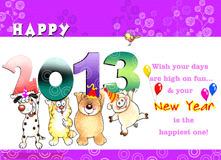 New Year Greeting Cards 2013 Free Download In Hindi