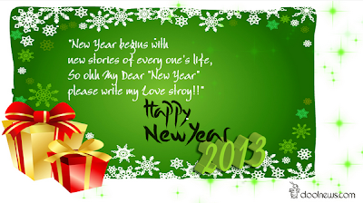 New Year Greeting Cards 2013 In Hindi