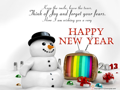 New Year Greetings 2013 For Facebook
