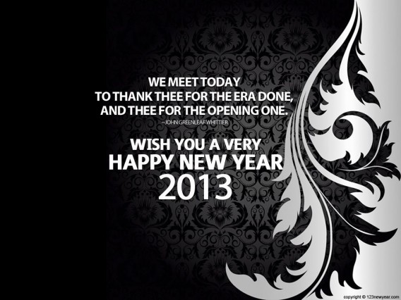 New Year Wishes Messages For Friends 2013