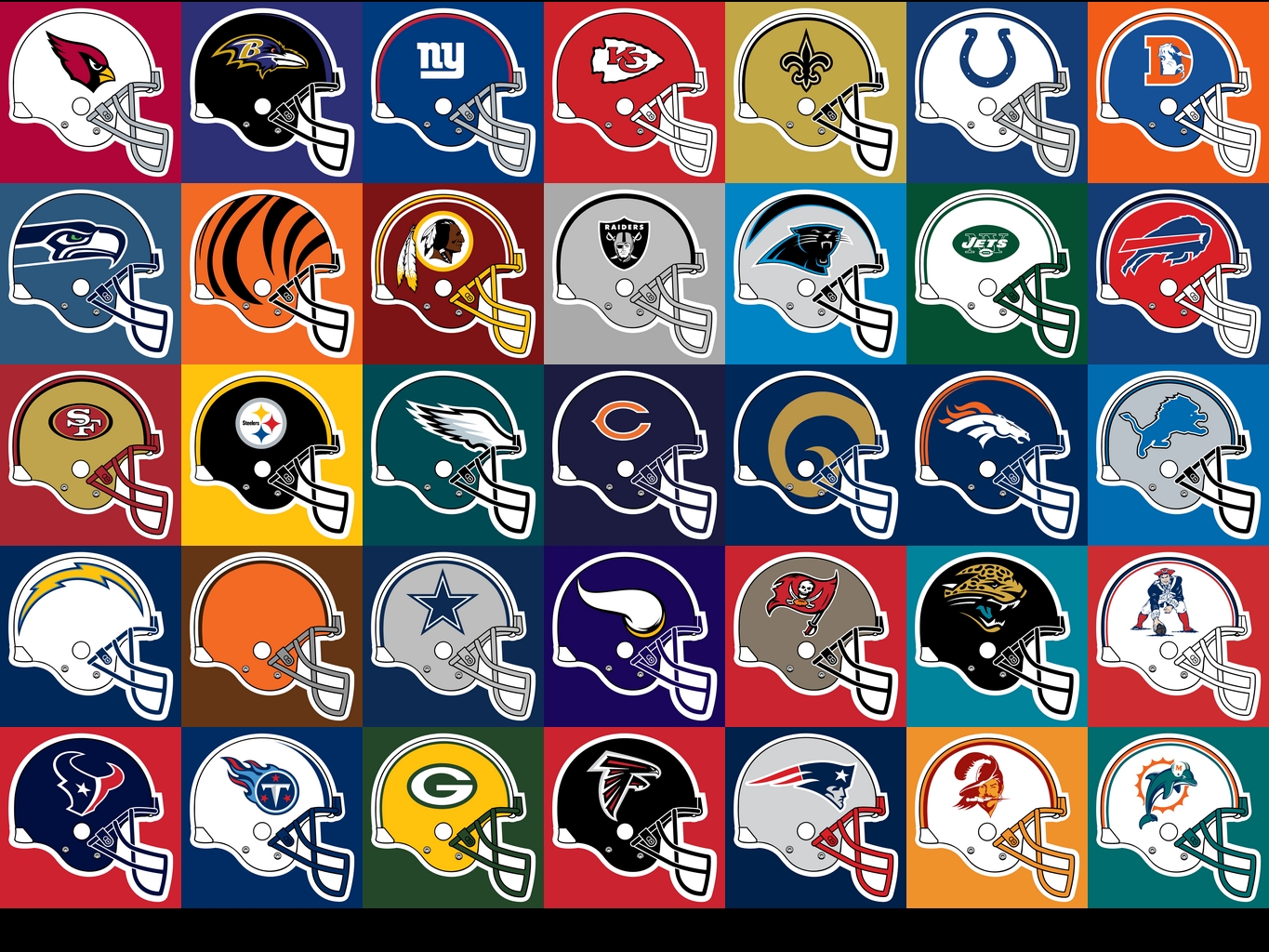 Nfl Football Helmets