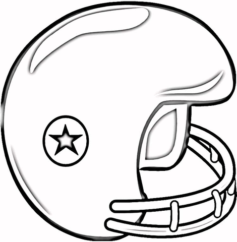 Nfl Football Helmets Printable