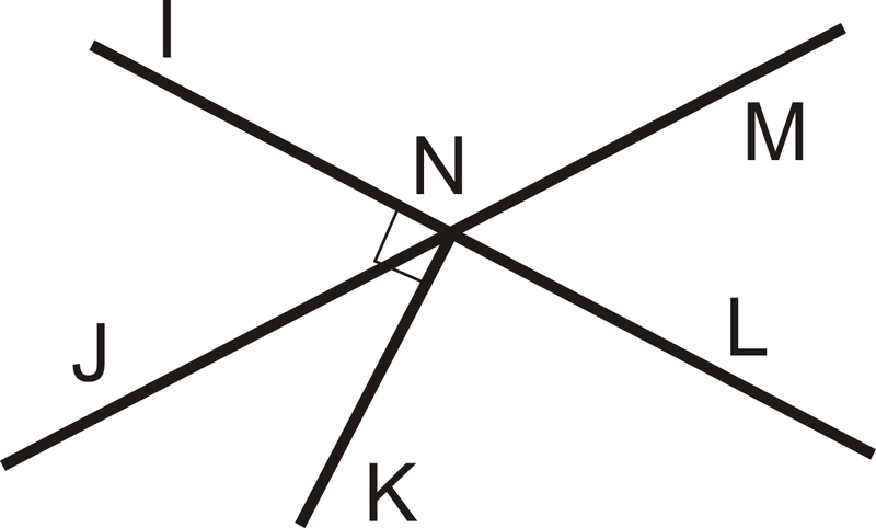 Non Adjacent Angles Definition