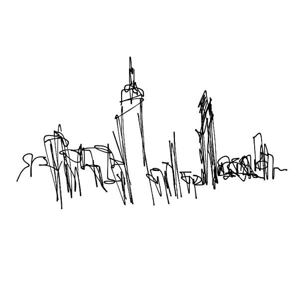 Nyc Skyline Drawing