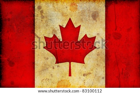 Old Canadian Flag Pictures