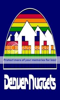 Old Denver Nuggets Logo
