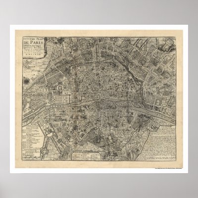 Paris City Map Printable