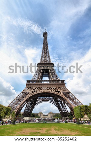 Paris France Eiffel Tower Address