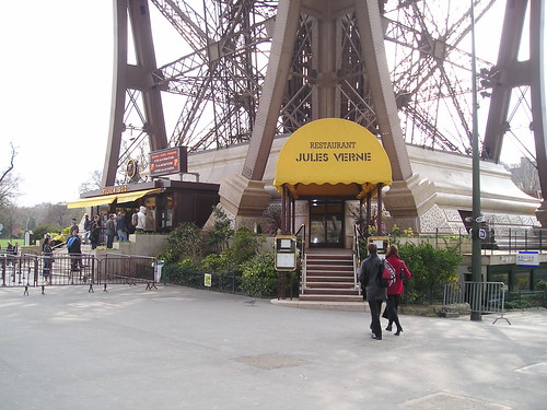 Paris France Eiffel Tower Restaurant