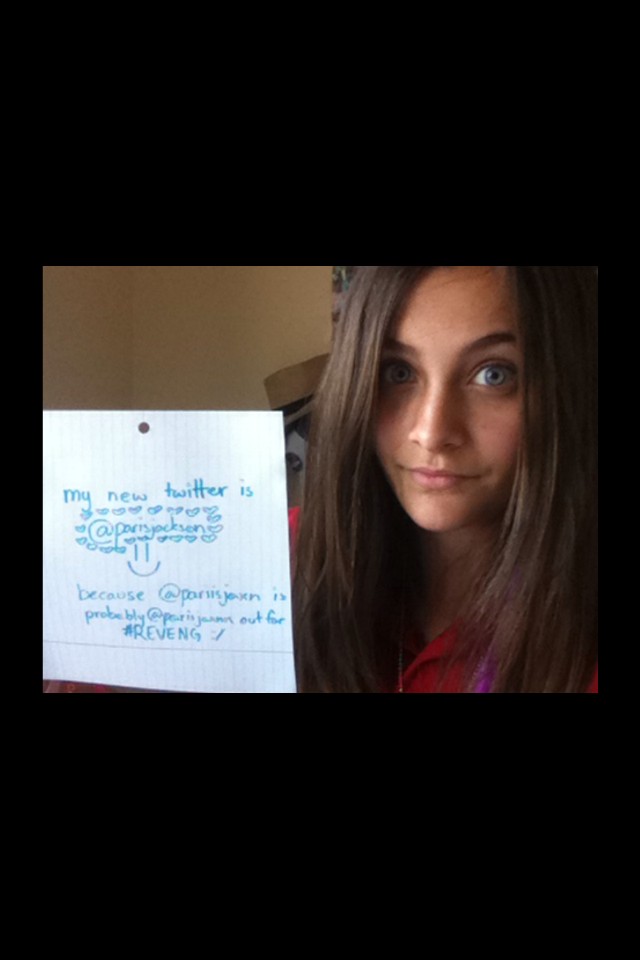 Paris Jackson Twitter Pics