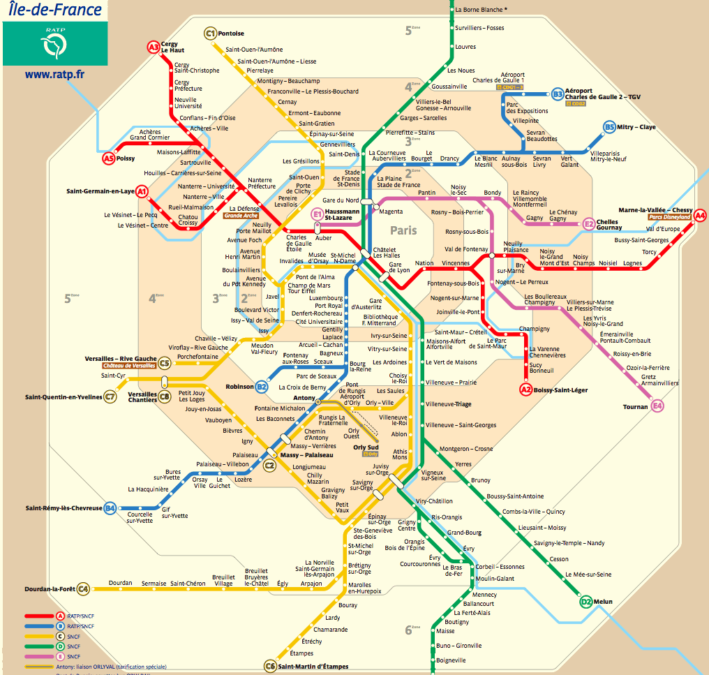 Paris Metro Plan Interactif