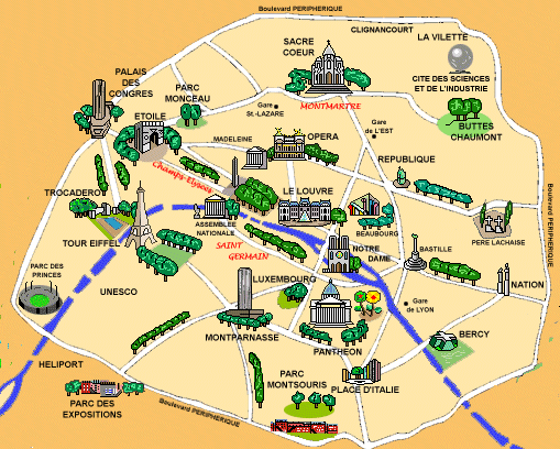 Paris Metro Plan Interactif