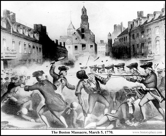 Paul Revere Boston Massacre Engraving Text