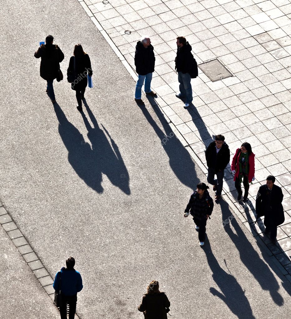 People Walking On The Street