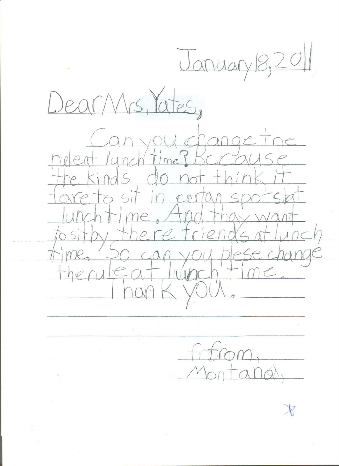 Persuasive Letter Template For Kids