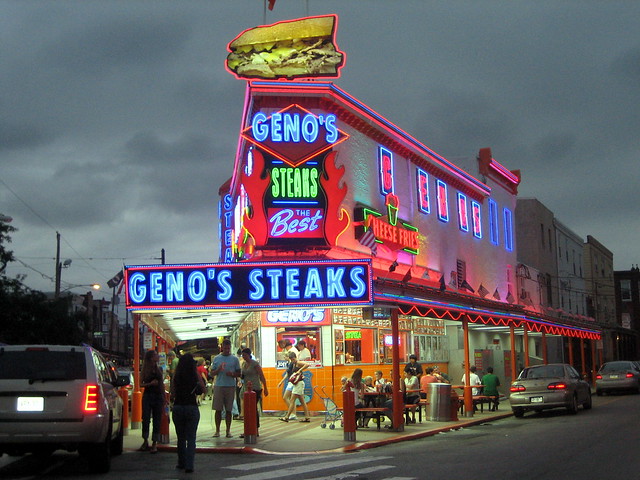 Philadelphia Cheese Steak Rivalry