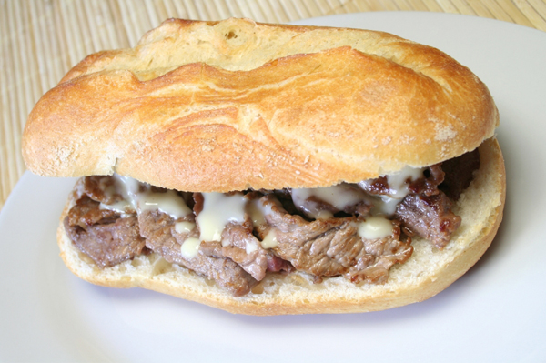 Philadelphia Cheese Steak Sandwich Recipe