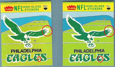Philadelphia Eagles Helmet Wings Decal