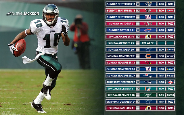 Philadelphia Eagles Schedule