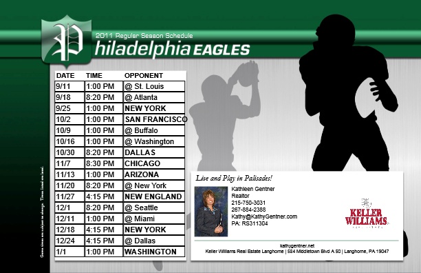 Philadelphia Eagles Schedule