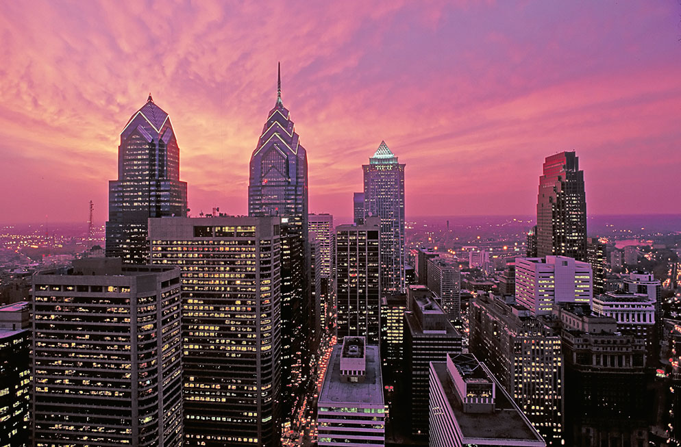 Philadelphia Skyline Art